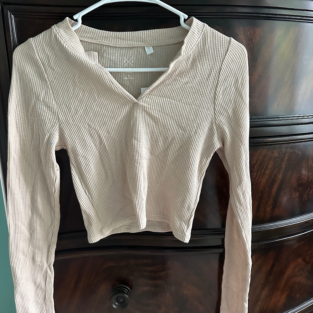 Pacsun Tan Long Sleeve